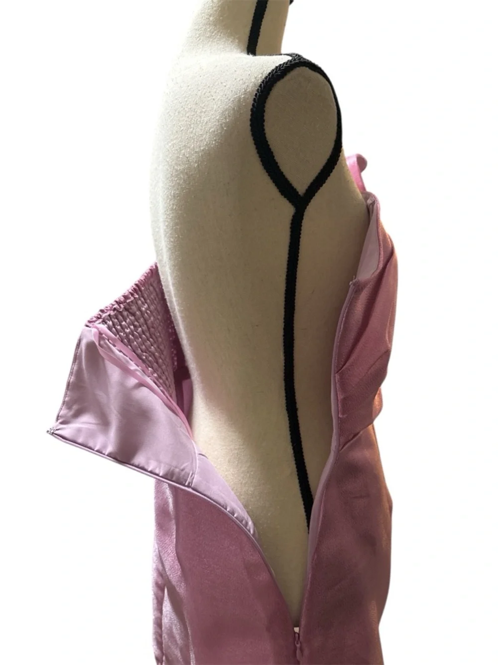 Hutch Metallic Corsage Bow Mini Dress in Pink / Rose Sz 6 - BNWT - Barbiecore